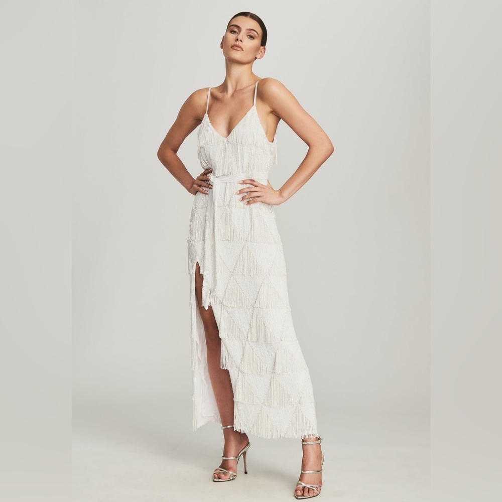 Retrofete Fringe Rebecca Dress Size Medium